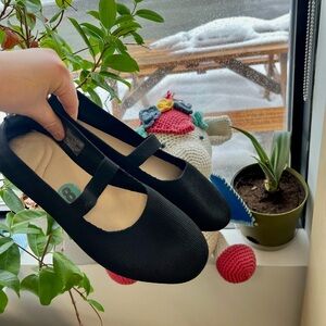 Black Danskin Ballet Flats